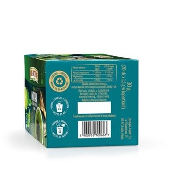 Big-Active, Herbata Matcha Zielona Herbata & Limonka, torebki, 20 szt.