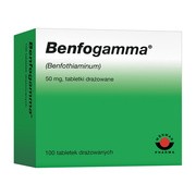 Benfogamma, 50 mg, tabletki drażowane, 100 szt.