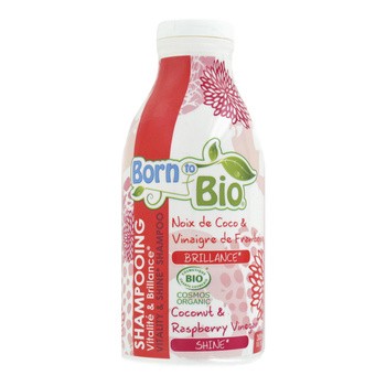 Born To Bio Shine & Vitality, szampon wzmacniający z olejem kokosowym, 300 ml