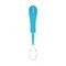 Akuku, łyżeczka silikonowa, niebieska, 1 szt.