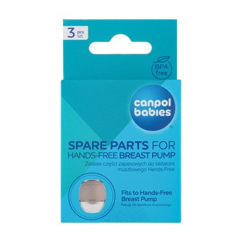 Canpol Babies, Części zapasowe do laktatora muszlowego Hands-Free