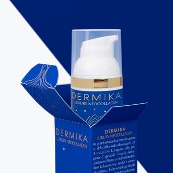 Dermika Luxury Neocol, kolagenowy krem ochronny anti-age SPF 50, 50 ml