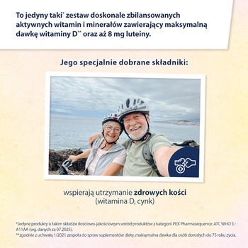 Vita-Miner Senior D3 + Luteina, tabletki, 60 szt.