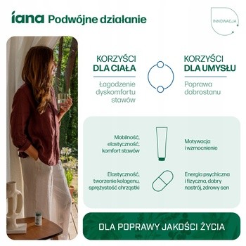 Iana Stawy Odporność Chrząstki + Zdrowy sen, tabletki, 60 szt.