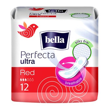 Bella Perfecta Ultra Red, podpaski higieniczne, 12 szt.