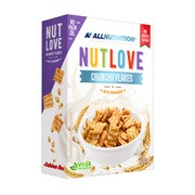 Allnutrition Nutlove Crunchy Flakes With Cinnamon, płatki z dodatkiem cynamonu, 300 g        
