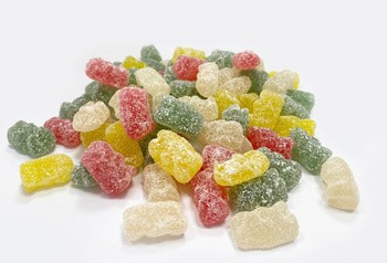 Pozytywne Konopie Żelki CBD 10 mg, żelki, smak słodko-kwaśny, 30 szt.