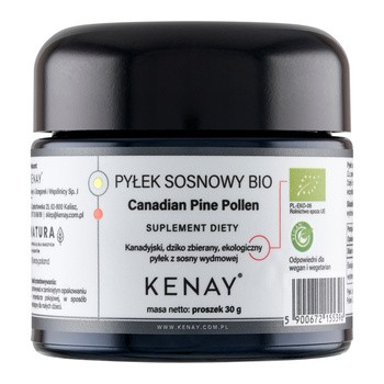KEANY Pyłek sosnowy BIO Canadian Pine Pollen, proszek, 30 g
