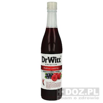 Dr Witt Syrop Malina z aronią, 440 ml