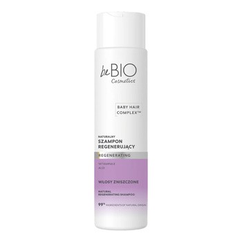 BeBio Baby Hair Complex, naturalny szampon regenerujący, 300 ml