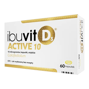 Ibuvit D3 Active 10, 10 mcg, kapsułki miękkie, 60 szt.