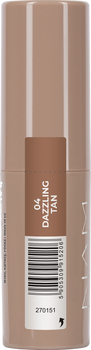 NAM Sculpting Stick, kremowy bronzer w sztyfcie, 4 Dazzling Tan, 10 g