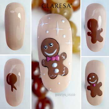 Claresa, lakier hybrydowy, Perfect Nude 3, 5 g