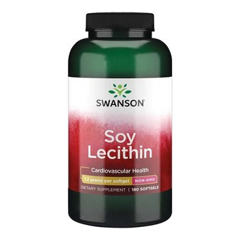 Swanson Lecytyna  kapsułki, 180 szt.