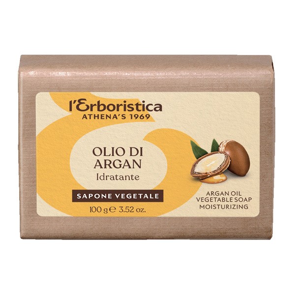 L'Erboristica L'Erboristica, mydło, roślinne, z olejem arganowym, 100 g — Składniki i ocena
