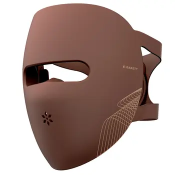 Garett Beauty Skin Ritual Face&Neck, maska LED do twarzy i szyi, brązowy, 1 szt.
