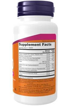 Now Foods Vitamin B-50, tabletki, 100 szt.