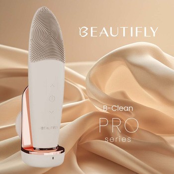Beautifly B-Clean PRO, indukcyjna termalna szczoteczka soniczna do twarzy, 1 szt.