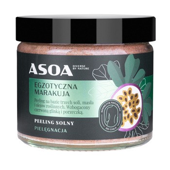Asoa, peeling cukrowy Pomarańcza i Makadamia, 250 ml