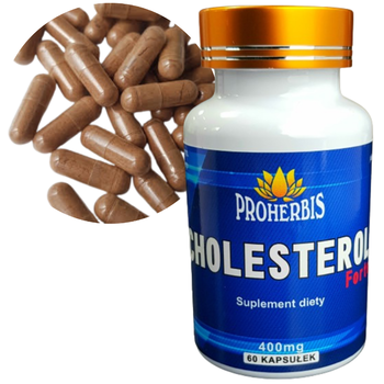 Proherbis Cholesterol Forte, kapsułki, 60 szt.