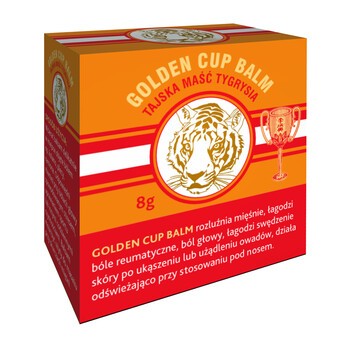 Golden Cup Balm, tajska maść tygrysia, 8 g