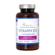 alt Super Labs Vitamin D3 + Vitamin K2, kapsułki, 90 szt.