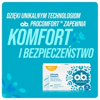 O.B. ProComfort Super Plus, tampony, 32 szt.