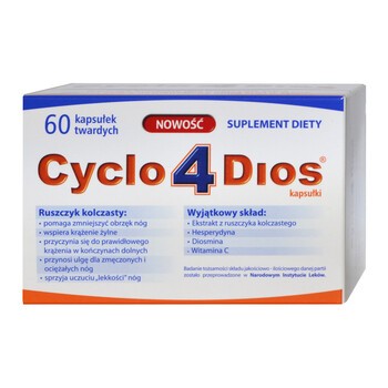 Cyclo 4 Dios, kapsułki twarde, 60 szt