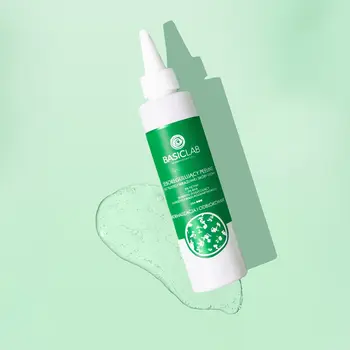 BasicLab Trichologis, seboregulujący peeling do tłustek i wrażliwej skóry głowy, 150 ml