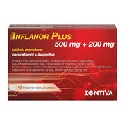 alt Inflanor Plus, 500 mg + 200 mg, tabletki powlekane, 10 szt.