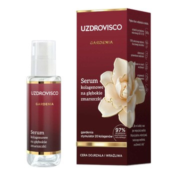Uzdrovisco Gardenia, serum kolagenowe na głębokie zmarszczki, 30 ml
