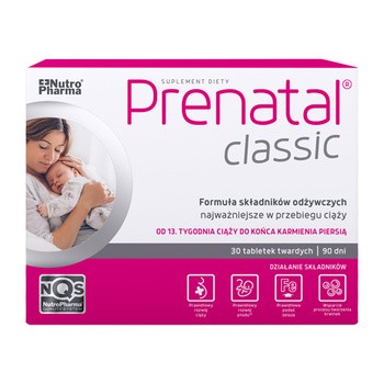 Prenatal Classic, tabletki, 30 szt.