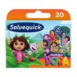 Salvequick Dora, plastry dla dzieci, 20 szt.