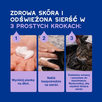 Douxo Spa Mousse, ultra-bezpieczna pianka bez spłukiwania dla kotów, 150 ml