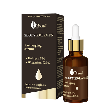 AVA Złoty Kolagen, serum anti-aging, 30 ml