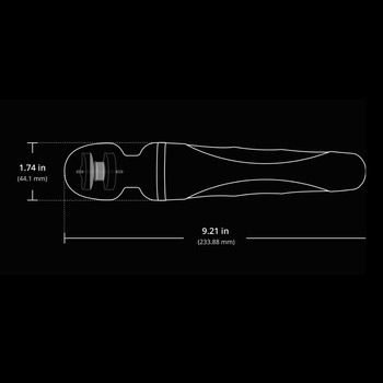 Lovense Domi 2, wibrator różdżka, 1 szt.