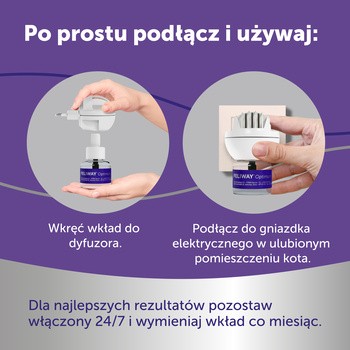 Feliway Optimum Kot, wkład uzupełniający, 48 ml