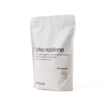 SuperPauza Białko roślinne Super kości, proszek, smak śmietanka, 750 g