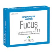 Lehning Fucus complexe Nr 111, tabletki, 80 szt.
