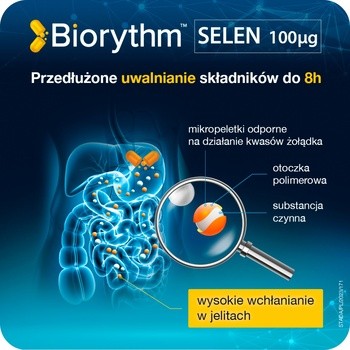 Biorythm, Selen 100 mcg, kapsułki, 30 szt.