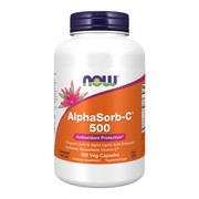 Now Foods AlphaSorb-C 500 mg, kapsułki, 180 szt.        
