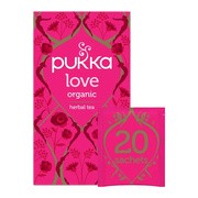 Pukka Bio Love, herbata ziołowa, saszetki, 20 szt.