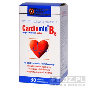 Cardiomin B6, tabletki, 30 szt