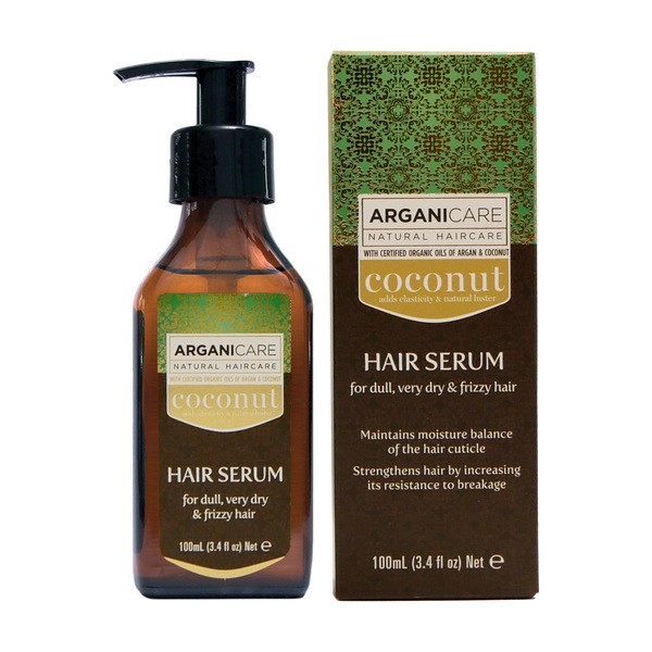 Arganicare Arganicare Coconut, serum für sehr trocken und strapaziert Haar, 100 ml — Inhaltsstoffe und Bewertung
