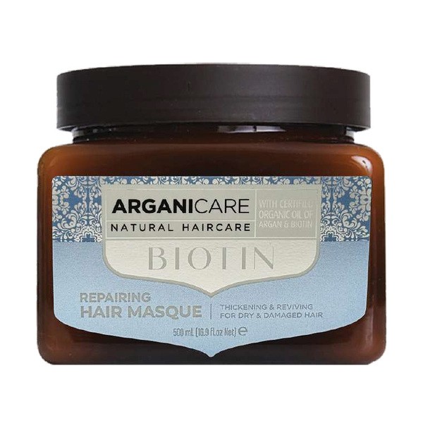 Arganicare Biotin, Maske regenerierend für das Haar z mit Biotin, 500 ml