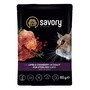Savory Jagnięcina i żurawina, mokra karma dla dorosłych kotów sterylizowanych, 85 g