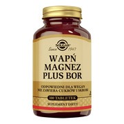 Solgar Wapń Magnez plus Bor, tabletki, 100 szt. https://azcdn.doz.pl/image/d/product/fcccb04b-scale-180x180.png