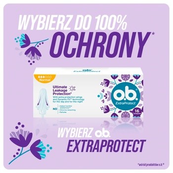 O.B. ExtraProtect Super, tampony, 42 szt.