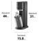 SodaStream, Saturator Duo, czarny, 60L