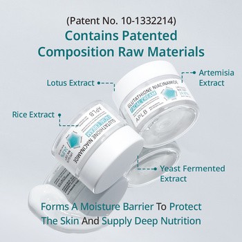 APLB Glutathione Niacinamide Facial Cream, krem rozjaśniający do twarzy z glutationem i niacynamidem, 55 ml